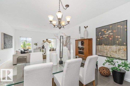 #302 160 Magrath Rd Nw, Edmonton, AB - Indoor Photo Showing Dining Room