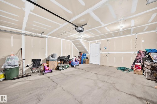 #21 8716 179 Av Nw, Edmonton, AB - Indoor Photo Showing Garage