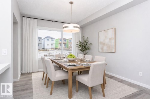 344 Hawthorn Way, Leduc, AB - Indoor Photo Showing Dining Room