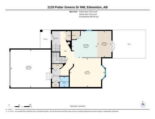 Floor plan - 1119 Potter Greens, Edmonton, AB - Other