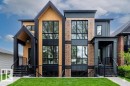AI with grass and future concrete sidewalks - 10932 & 10934 132 Street, Edmonton, AB  - Outdoor With Facade 