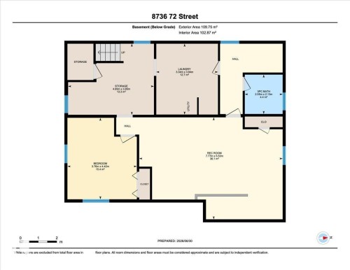 Floor plan - 8736 72 Street Nw, Edmonton, AB - Other