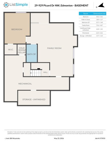 Floor plan - 29 929 Picard Drive, Edmonton, AB - Other