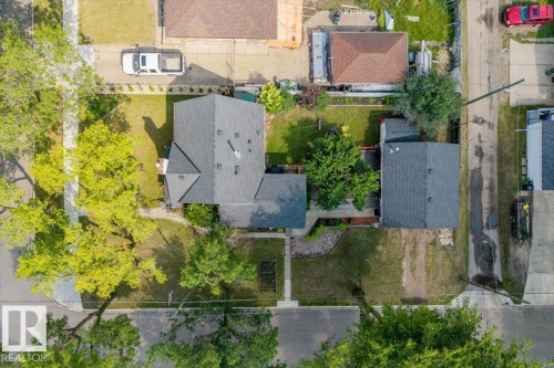 Aerial perspective showcasing the property's layout - 11603 70 Street Nw, Edmonton, AB 