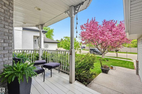 927 Hampton Court, Edmonton, AB - Outdoor With Deck Patio Veranda With Exterior