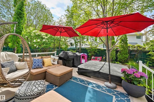927 Hampton Court, Edmonton, AB - Outdoor With Deck Patio Veranda