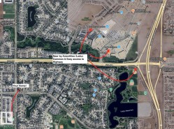 Location Map. Illustrating the property's position relative to surrounding infrastructure and commercial areas - 