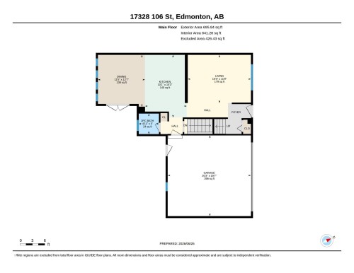 Floor plan - 17328 106 Street, Edmonton, AB 