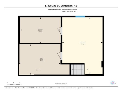 Floor plan - 17328 106 Street, Edmonton, AB 