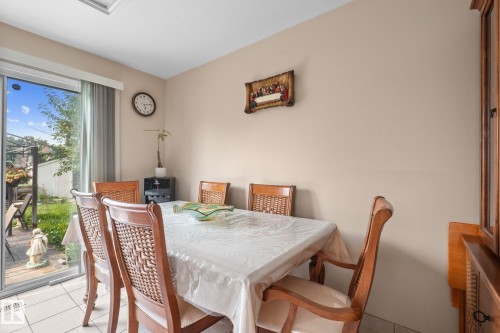 Dining area with light-toned walls and tile flooring - 18126 98 Avenue, Edmonton, AB 