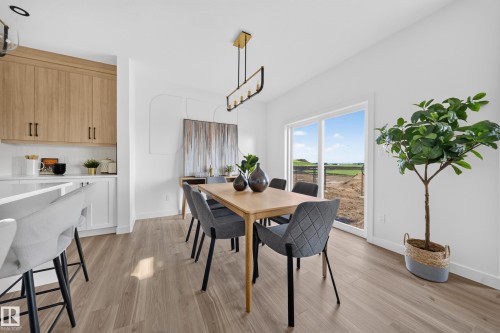 Dining area - 523 Ashgrove Circle, Leduc, AB 