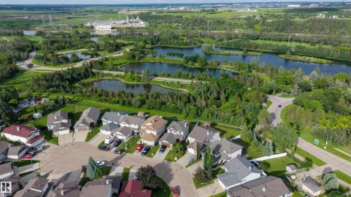 611 Hooke Court Nw, Edmonton, AB - Outdoor With Body Of Water With View