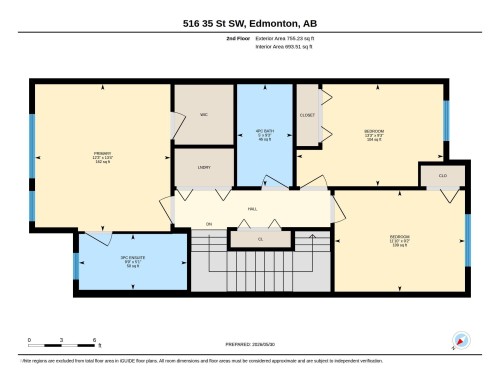 Floor plan - 516 35 Street, Edmonton, AB 