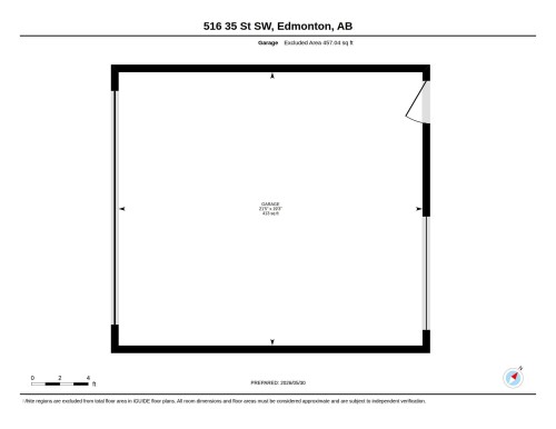 Floor plan - 516 35 Street, Edmonton, AB 