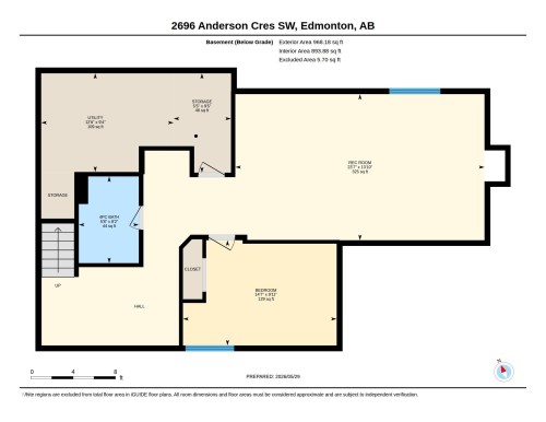 Floor plan - 2696 Anderson Crescent, Edmonton, AB - Other