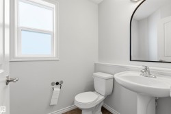Pedestal sink with chrome faucet - 