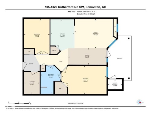 105 1320 Rutherford Road, Edmonton, AB 