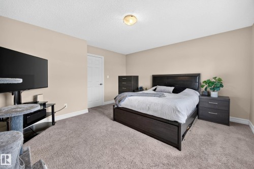 Spacious room featuring neutral wall tones and plush carpeting - 12119 167A Avenue, Edmonton, AB 