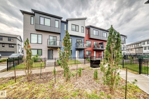 #82 11910 35 Av Sw, Edmonton, AB - Outdoor With Balcony With Facade