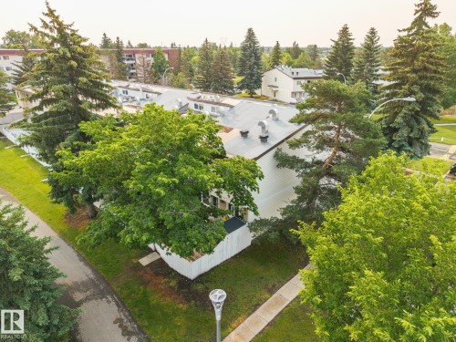 Multi-unit property featuring a flat roofline and multiple ventilation stacks - 105 16428 109 Street, Edmonton, AB 