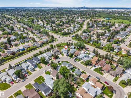 Aerial view - 3332 43 Street, Edmonton, AB 