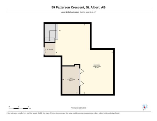 Floor plan - 59 Patterson Crescent, St. Albert, AB - Other