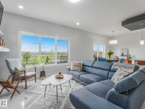 12 Sandalwood Place, Leduc, AB - Indoor Photo Showing Living Room