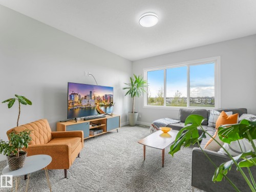 12 Sandalwood Place, Leduc, AB - Indoor Photo Showing Living Room