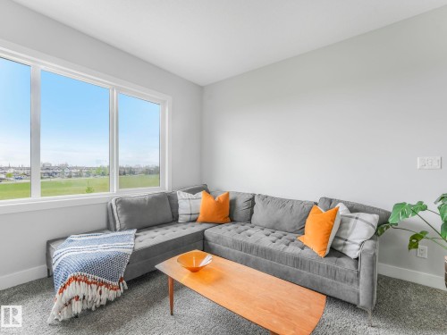 12 Sandalwood Place, Leduc, AB - Indoor Photo Showing Living Room