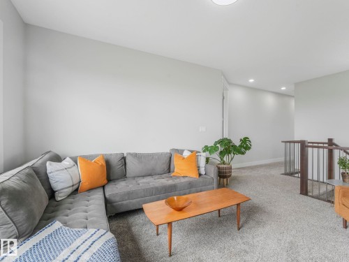 12 Sandalwood Place, Leduc, AB - Indoor Photo Showing Living Room