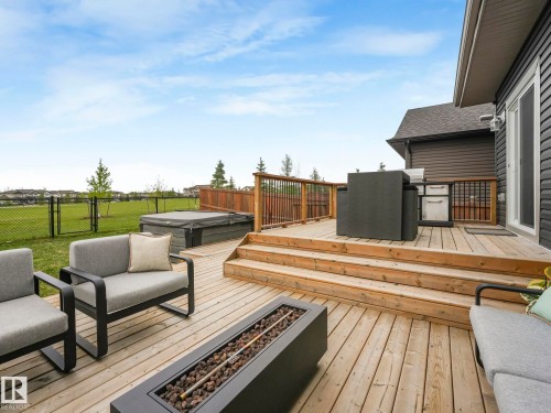 12 Sandalwood Place, Leduc, AB - Outdoor With Deck Patio Veranda With Exterior