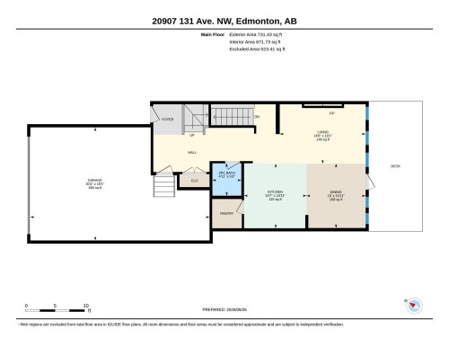 Floor plan - 20907 131 Avenue, Edmonton, AB 