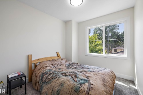Bedroom 3 upstairs - 8319 81 Avenue Nw, Edmonton, AB 