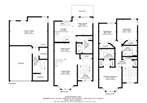 Floor plan - 4259 29 Avenue, Edmonton, AB 
