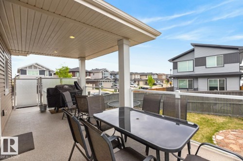 102 Kirpatrick Court, Leduc, AB - Outdoor With Deck Patio Veranda With Exterior