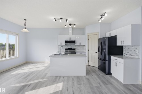 2017 118 Street, Edmonton, AB - Indoor Photo Showing Kitchen