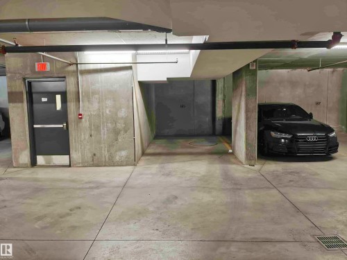 Dedicated parking space within a subterranean garage - 2505 10410 102 Avenue, Edmonton, AB 