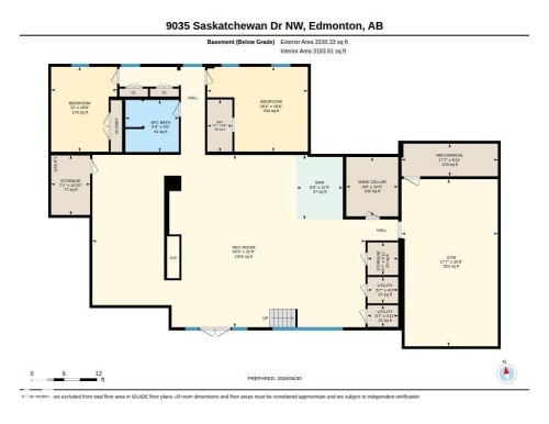 Floor plan - 9035 Saskatchewan Drive, Edmonton, AB 