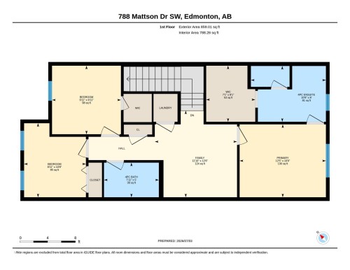 Floor plan - 788 Mattson Drive, Edmonton, AB 
