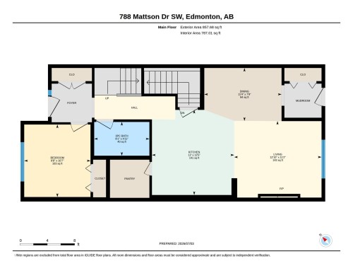 Floor plan - 788 Mattson Drive, Edmonton, AB 