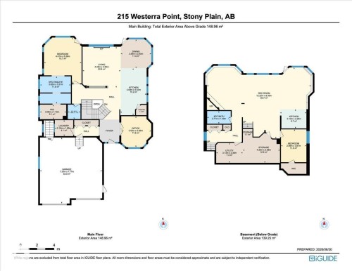Floor plan - 215 Westerra Point(E), Stony Plain, AB 