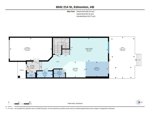 Floor plan - 6042 214 Street, Edmonton, AB - Other