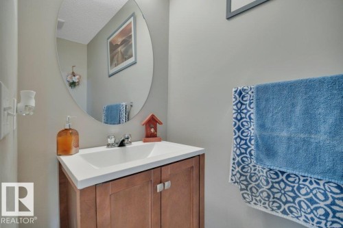 2 Piece Powder Room on the Main - 6042 214 Street, Edmonton, AB - Indoor Photo Showing Bathroom