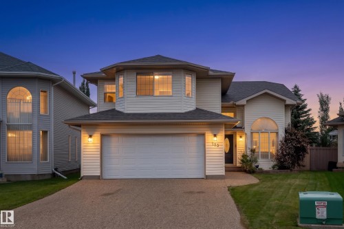 Two-story home with a two-car garage - 183 Dechene Road, Edmonton, AB 