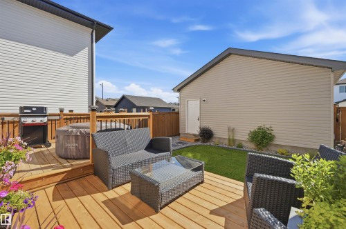 73 Wiltree Terrace, Fort Saskatchewan, AB - Outdoor With Deck Patio Veranda With Exterior