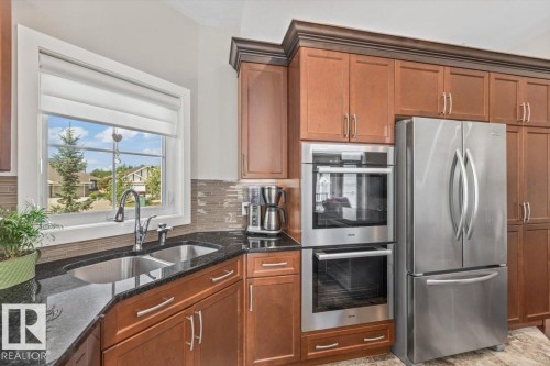 33 88 Lacombe Drive, St. Albert, AB - Indoor Photo Showing Kitchen With Stainless Steel Kitchen With Double Sink