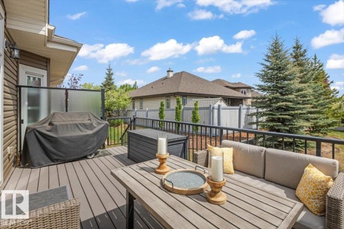 33 88 Lacombe Drive, St. Albert, AB - Outdoor With Deck Patio Veranda With Exterior