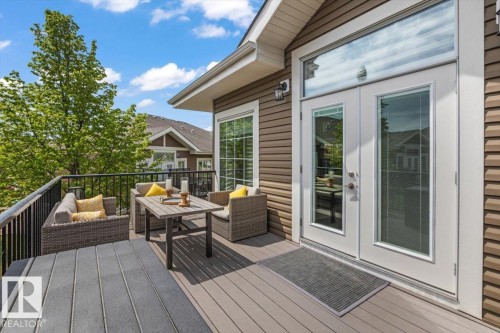 33 88 Lacombe Drive, St. Albert, AB - Outdoor With Deck Patio Veranda With Exterior