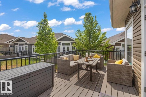 33 88 Lacombe Drive, St. Albert, AB - Outdoor With Deck Patio Veranda With Exterior