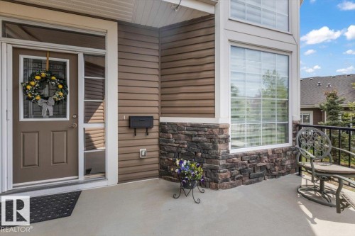 33 88 Lacombe Drive, St. Albert, AB - Outdoor With Deck Patio Veranda With Exterior